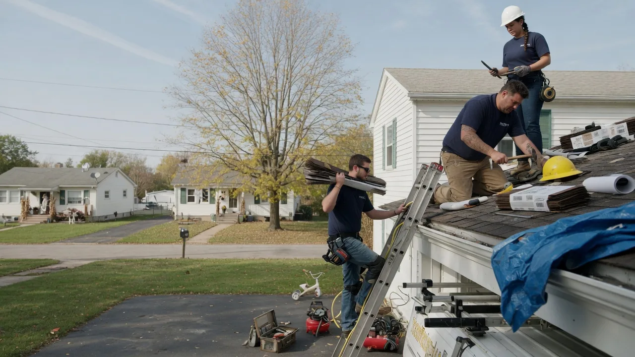 Local Roofing Contractors in Fitchburg, WI near me